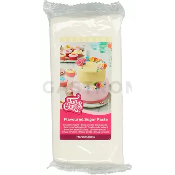 Výroba svíčky Potahovací hmota s příchutí Marshmallow 1 kg, bílá | FUNCAKES, F20445