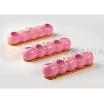 Kuchyňská sůl Silikonová forma na dezert - 400x300 mm, 14 porcí, 130x22x28 mm, 90 ml - PX4352S | PAVONI, Pelota