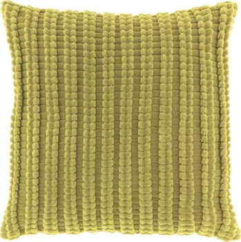 Dekorativní polštářek Dekorační polštářek DOLF 45x45 cm, žlutozelený