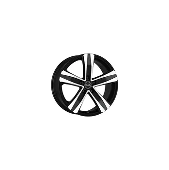 Alu kolo MAK STONE LAND 7,5x18 5x114,3 ET38.00 černá lesklá + leštění