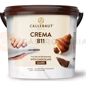 Potravina Krém na plnění, hořká čokoláda Crema 811, kbelík 5 kg | CALLEBAUT, FMD-P1336-37C