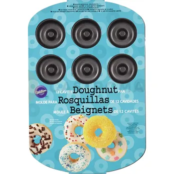 Kuchyňská sůl Pečící plech na 12 kusů donutů | WILTON, 2105-2390