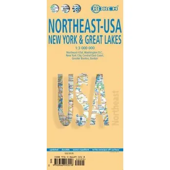 Borch Map Northeast-USA