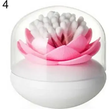 Dekorace do kuchyně | držák na párátka, tyčky do uší - Růžová