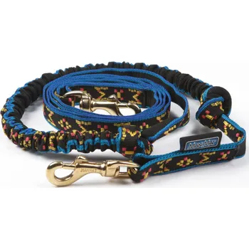 Obojek pro psa Manmat Snap šňůra pro 1 psa stříbrný okraj