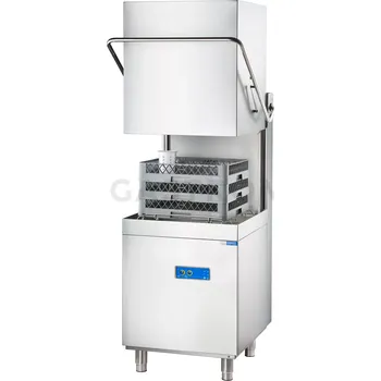 Myčka nádobí Průchozí myčka s napařováním, dávkovačem mycího prostředku, cyklus 120/180 s, 10,8 kW, 400 V | STALGAST, 803021