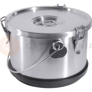 Hotové jídlo Nerezový termos s gumovým podstavcem 10 l | CONTACTO, 3086/010