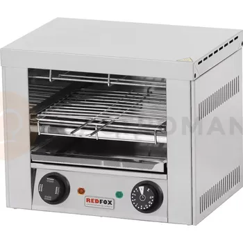 Toustovač Toaster 2x kleště, rošt 348x274x288 mm, 1,6 kW | REDFOX, T-920
