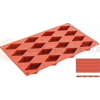 Kuchyňská sůl Silikonová forma na pečení, formičky s rozměrem 65x35 mm | CONTACTO, 6650/065