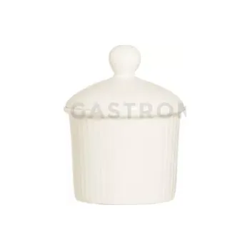 Cukřenka Mistička s víkem z porcelánu, na předkrmy, Ø 6,8 cm | ARCOROC, Cardinal