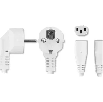 Prodlužovací kabel TEKABEN Flexo 3m PVC kulatá 3x1 vidlice úhlová černá N5 65500248