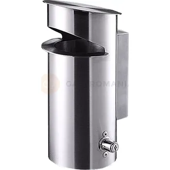 Popelník s možností připevnění na stěnu 130x280 mm | CONTACTO, 1625/275