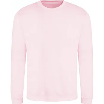 Pánská mikina Měkká bavlněná mikina přes hlavu Just Hoods Barva: růžová pastelová, Velikost: XXL JH030