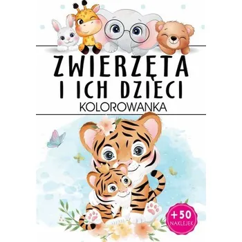 První čtění Zwierzęta i ich dzieci. Kolorowanka - praca zbiorowa