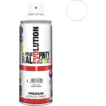 Barva ve spreji Barva ve spreji PINTYPLUS EVO 400ml RAL9016 dopravní bílá