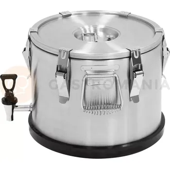 Dávkovač nápoje Várnice nerezová s kohoutkem 15 l | STALGAST, 052154