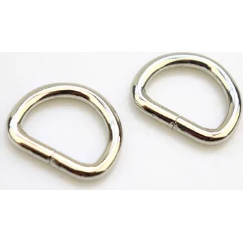 Organizér galanterie Pro Háčkování Polokroužek 20x15 mm nikl