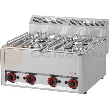Sporák Plynový sporák 2x3 kW+2x3,6 kW | REDFOX, SP-60-GL
