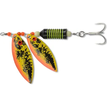 Umělá nástraha Black Cat rotačka Hitman Twin Spinner 100 g Grave Digger