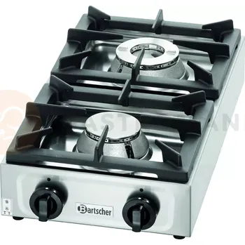 Plynová kartuše Plynový sporák 2K1100-H, 350x660x170 mm | BARTSCHER, 1057503