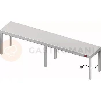 Nástavec na skříň Nástavba jednopatrová na stůl vyhřívaný 1500x400x400 mm | STALGAST, 982214150
