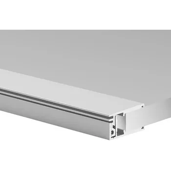 LED lišta LED hliníkový profil KLUŚ KRAV-05IN |stříbrná anoda Délka: 1m