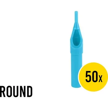 Tetovací jehla ► Jednorázová špička Piranha Round 3 - 50ks