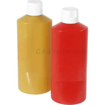 Dávkovač nápoje Láhev na omáčky z polyethylenu 1 l, červená | CONTACTO, 1465/105