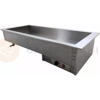 Výdejník vody Vodní lázeň, jednokomorová, 790x610x304 mm | ASBER, DBM-211