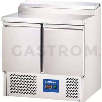Chladící stůl 2 dveřový se salátovou nádstavbou, 240 l | STALGAST, 832328
