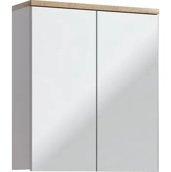 Koupelnový nábytek Koupelnová zrcadlová skříňka BALI 60 cm bílá