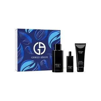 Parfém Giorgio Armani Giorgio Armani Black Code 2023 SET: Toaletní voda 125ml + Toaletní voda 15ml + Sprchový gél 75ml Pre mužov Toaletní voda