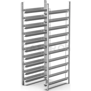 Boční vsuvy dvojité GN1/1 + 600x400 k pecím BAKERTOP XEBC-10EU | UNOX, XUC057