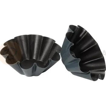 Kuchyňská sůl Forma na těsto s povrchem non-stick, kulatá vlnitá 100x18 mm | CONTACTO, 6373/100