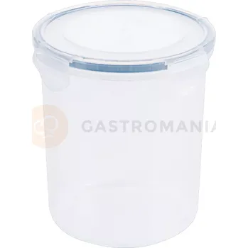 Nádoba na led Kulatá polypropylenová nádoba na potraviny s víkem, 1,2 l, průměr 105 mm | CONTACTO, 1128/120