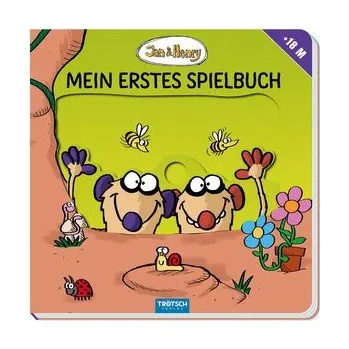 První čtění Trötsch Jan und Henry Mein erstes Spielbuch Pappenbuch mit Schiebern - Trötsch Verlag