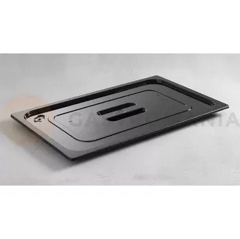 Gastro oděv Víko GN 1/2, černý polykarbonát | HENDI, 862926