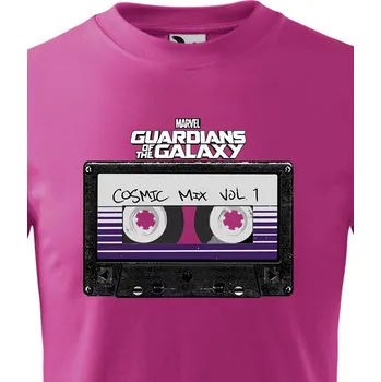 Chlapecké oblečení Dětské tričko Guardians of the Galaxy, Barva Purpurová, Velikost 134 cm/8 roků, Canvas Dětské tričko Bezvatriko.cz 2354