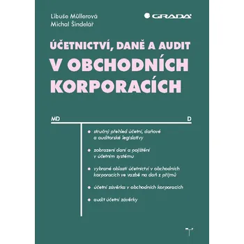 Účetnictví, daně a audit v obchodních korporacích