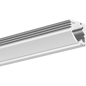 LED lišta LED hliníkový profil KLUŚ 45-ALU |stříbrná anoda Délka: 3m