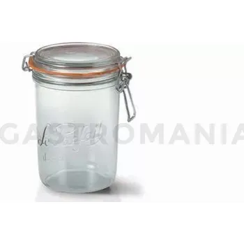 Sklenice Sklenice s víkem, 1 l | DAJAR, 220479