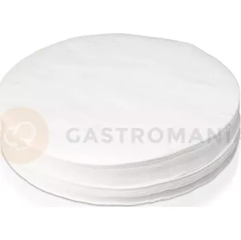Barová židle Plochý papírový filtr, kulatý 244 mm pro B10 a B10 HW, 250 ks | BRAVILOR BONAMAT, 7.150.507.301