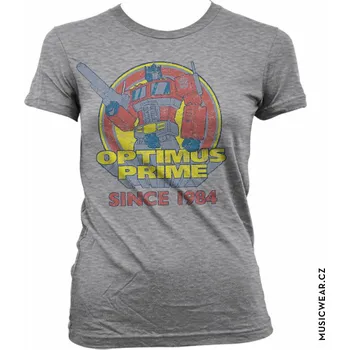 Dámské tričko Transformers tričko, Optimus Prime Since 1984 Girly, dámské XL
