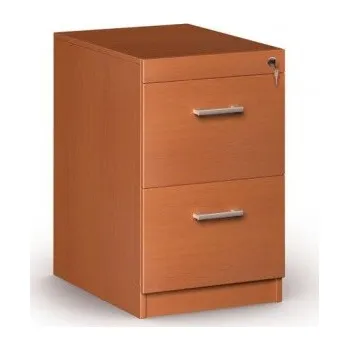 Kartotéka Dřevěná kartotéka, 2 zásuvky JANIČKA, třešeň