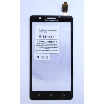 5" dotykové sklo Lenovo A536 černé