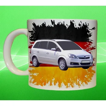hrnek Opel Zafira 75ml (hrneček s osobním autem Opel )
