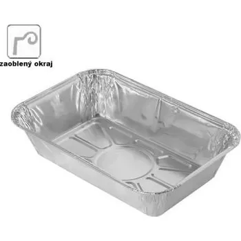 Alu miska hranatá 20,3 x 13,5 x 4cm (125ks)