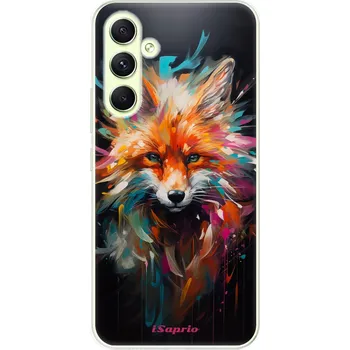 Pouzdro na mobilní telefon Odolné silikonové pouzdro iSaprio - Neon Fox - Samsung Galaxy A54 5G