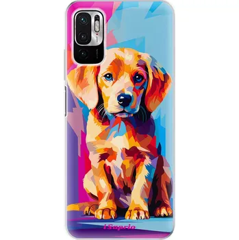 Pouzdro na mobilní telefon Odolné silikonové pouzdro iSaprio - Abstract Puppy - Xiaomi Redmi Note 10 5G