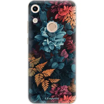 Pouzdro na mobilní telefon Odolné silikonové pouzdro iSaprio - Gloomy Flowers - Huawei Honor 8A